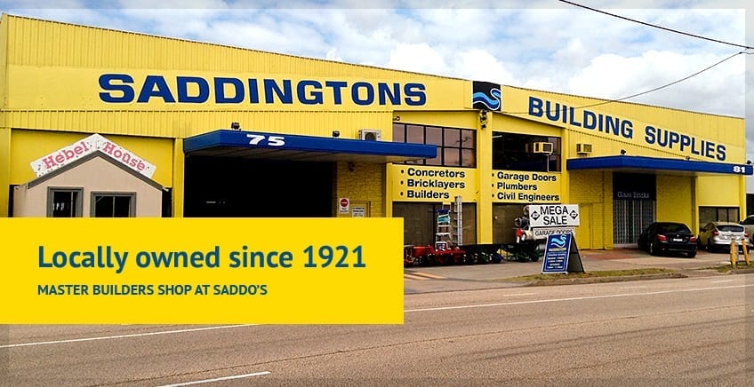 Saddingtons Building Supplies, Garage Doors, Landscaping, Timber & Hardware