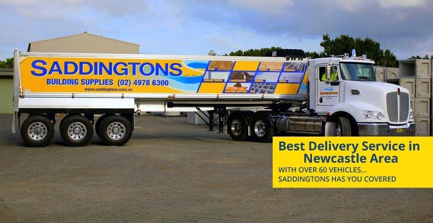 UTE Delivery from Saddingtons