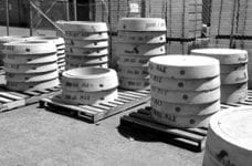 Sewer Manhole Make Rings Mastics supplied by Saddingtons