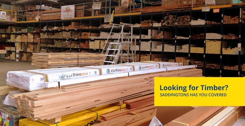 Looking for Timber in Newcastle? Saddingtons has you Covered